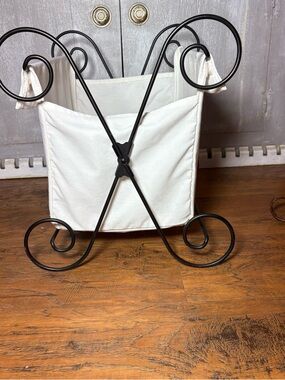 Ikea Allamala Magazine Rack IKEA STORAGE organizer White Cotton and wrought iron
